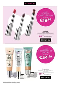 IT Cosmetics Your Skin But Better CC+ Cream aanbieding bij Ici-paris-xl – geldig van 02.02.2026 t/m 08.02.2026