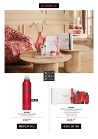Rituals
SET The Ritual of Ayurveda
Hair & Body Mist 20 ml + Foaming Showergel 50 ml + Body Cream 70 ml + Shower Oil 75 ml aanbieding bij Ici-paris-xl – geldig van 09.02.2026 t/m 15.02.2026