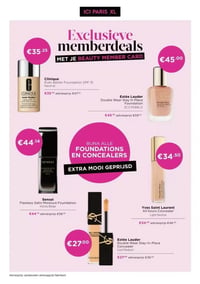 Sensai Flawless Satin Moisture Foundation Honey Beige aanbieding bij Ici-paris-xl – geldig van 23.02.2026 t/m 08.03.2026