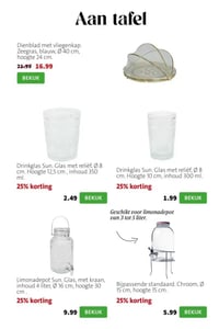 Bijpassende standaard. Chroom, Ø 15 cm, hoogte 15 cm. aanbieding bij Intratuin – geldig van 06.04.2026 t/m 12.04.2026