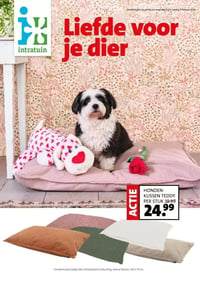 HONDENKUSSEN TEDDY PER STUK aanbieding bij Intratuin – geldig van 09.02.2026 t/m 15.02.2026