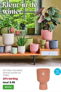 elho Pot Vibes aanbieding bij Intratuin – geldig van 19.01.2026 t/m 25.01.2026