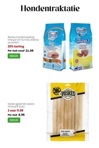 Renske hondenvoeding aanbieding bij Intratuin – geldig van 23.02.2026 t/m 01.03.2026