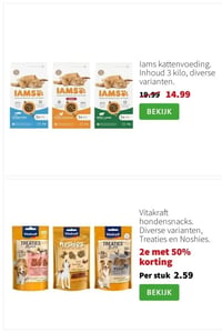 IAMS kattenvoeding aanbieding bij Intratuin – geldig van 26.01.2026 t/m 01.02.2026