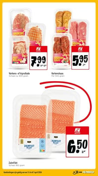 Zalmfilet aanbieding bij Jumbo – geldig van 01.04.2026 t/m 07.04.2026