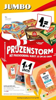 Eru Alle kuipjes à 100 gram aanbieding bij Jumbo – geldig van 01.04.2026 t/m 07.04.2026