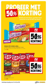 KitKat repen aanbieding bij Jumbo – geldig van 03.06.2026 t/m 09.06.2026