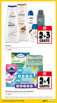 Alle Dove aanbieding bij Jumbo – geldig van 03.06.2026 t/m 09.06.2026