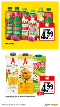 Appelsientje, Van de Boom of Dubbeldrank aanbieding bij Jumbo – geldig van 03.06.2026 t/m 09.06.2026