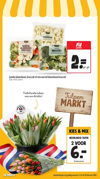 Nederlandse tulpen aanbieding bij Jumbo – geldig van 04.02.2026 t/m 10.02.2026