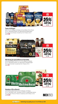 Alle Hertog Jan speciaalbieren of Karmeliet aanbieding bij Jumbo – geldig van 04.02.2026 t/m 10.02.2026