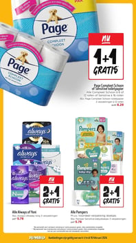 Alle Pampers aanbieding bij Jumbo – geldig van 04.02.2026 t/m 10.02.2026