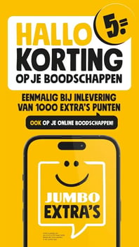 HALLO KORTING OP JE BOODSCHAPPEN aanbieding bij Jumbo – geldig van 04.03.2026 t/m 10.03.2026