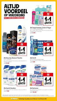 Alle Seepje handzeep, Jordan of Vogue aanbieding bij Jumbo – geldig van 04.03.2026 t/m 10.03.2026