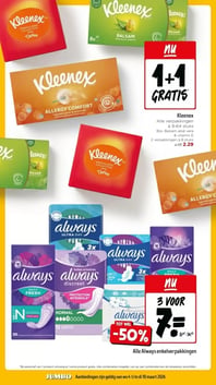 Kleenex aanbieding bij Jumbo – geldig van 04.03.2026 t/m 10.03.2026