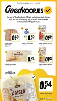 Jumbo kaiser broodjes aanbieding bij Jumbo – geldig van 08.04.2026 t/m 14.04.2026