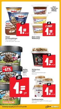 Alle Ben & Jerry's mini's aanbieding bij Jumbo – geldig van 08.04.2026 t/m 14.04.2026