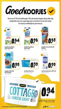 Jumbo houdbare halfvolle melk aanbieding bij Jumbo – geldig van 08.04.2026 t/m 14.04.2026