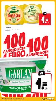 Garlan Roomkaas aanbieding bij Jumbo – geldig van 08.04.2026 t/m 14.04.2026