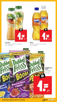 Fuze Tea aanbieding bij Jumbo – geldig van 08.04.2026 t/m 14.04.2026
