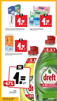Dreft afwasmiddel aanbieding bij Jumbo – geldig van 08.04.2026 t/m 14.04.2026