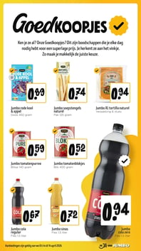 Jumbo cola zero aanbieding bij Jumbo – geldig van 08.04.2026 t/m 14.04.2026