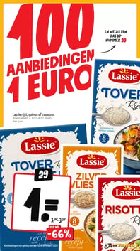 Lassie rijst, quinoa of couscous aanbieding bij Jumbo – geldig van 08.04.2026 t/m 14.04.2026
