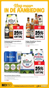 Erdinger, Benediktiner, Paulaner of Weihenstephaner aanbieding bij Jumbo – geldig van 08.04.2026 t/m 14.04.2026
