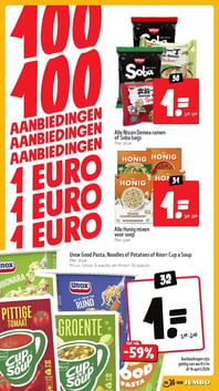 Alle Nissin Demae ramen of Soba bags aanbieding bij Jumbo – geldig van 08.04.2026 t/m 14.04.2026