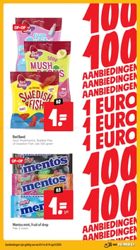 Mentos mint, fruit of drop aanbieding bij Jumbo – geldig van 08.04.2026 t/m 14.04.2026