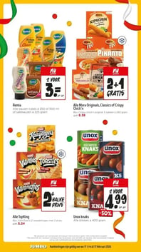 Unox knaks aanbieding bij Jumbo – geldig van 11.02.2026 t/m 17.02.2026