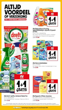 Alle Glorix toiletblokken aanbieding bij Jumbo – geldig van 11.03.2026 t/m 17.03.2026