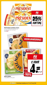 Milner plakken aanbieding bij Jumbo – geldig van 11.03.2026 t/m 17.03.2026