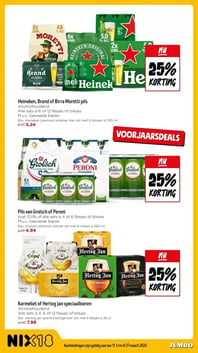 Pils van Grolsch of Peroni aanbieding bij Jumbo – geldig van 11.03.2026 t/m 17.03.2026