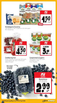 Arla biologisch of lactofree aanbieding bij Jumbo – geldig van 15.04.2026 t/m 21.04.2026