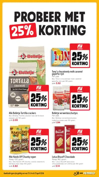 Lotus Biscoff Chocolade aanbieding bij Jumbo – geldig van 15.04.2026 t/m 21.04.2026