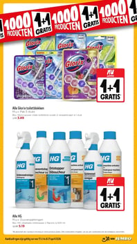 Alle Glorix toiletblokken aanbieding bij Jumbo – geldig van 15.04.2026 t/m 21.04.2026