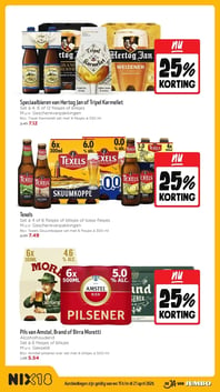 Speciaalbieren van Hertog Jan of Tripel Karmeliet aanbieding bij Jumbo – geldig van 15.04.2026 t/m 21.04.2026