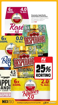 Amstel Radler 2.0 aanbieding bij Jumbo – geldig van 15.04.2026 t/m 21.04.2026