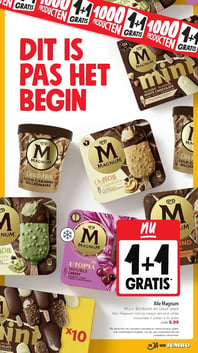 Alle Magnum aanbieding bij Jumbo – geldig van 15.04.2026 t/m 21.04.2026