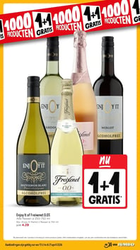 Enjoy It of Freixenet 0.0% aanbieding bij Jumbo – geldig van 15.04.2026 t/m 21.04.2026
