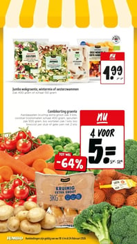 Jumbo wokgroente, wintermix of oesterzwammen aanbieding bij Jumbo – geldig van 18.02.2026 t/m 24.02.2026