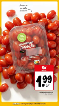 Snackgroente tomaatjes aanbieding bij Jumbo – geldig van 18.03.2026 t/m 24.03.2026