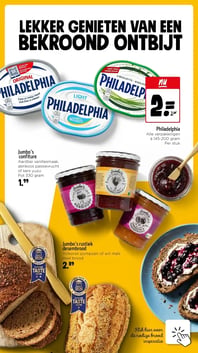Philadelphia aanbieding bij Jumbo – geldig van 18.03.2026 t/m 24.03.2026