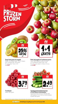Pink Lady appels of Conference peren aanbieding bij Jumbo – geldig van 21.01.2026 t/m 27.01.2026