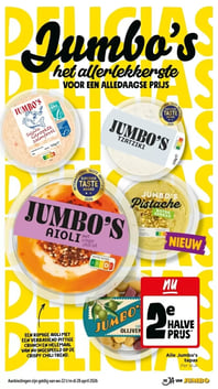 Alle Jumbo's tapas aanbieding bij Jumbo – geldig van 22.04.2026 t/m 28.04.2026