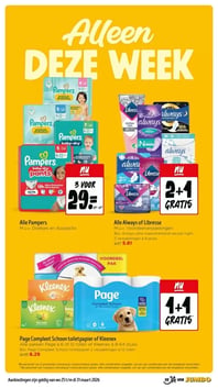 Alle Always of Libresse aanbieding bij Jumbo – geldig van 25.03.2026 t/m 31.03.2026