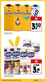 Optimel drinkyoghurt aanbieding bij Jumbo – geldig van 25.03.2026 t/m 31.03.2026