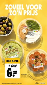 Jumbo tapas aanbieding bij Jumbo – geldig van 25.03.2026 t/m 31.03.2026