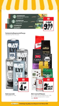 Oatly havermelk aanbieding bij Jumbo – geldig van 28.01.2026 t/m 03.02.2026